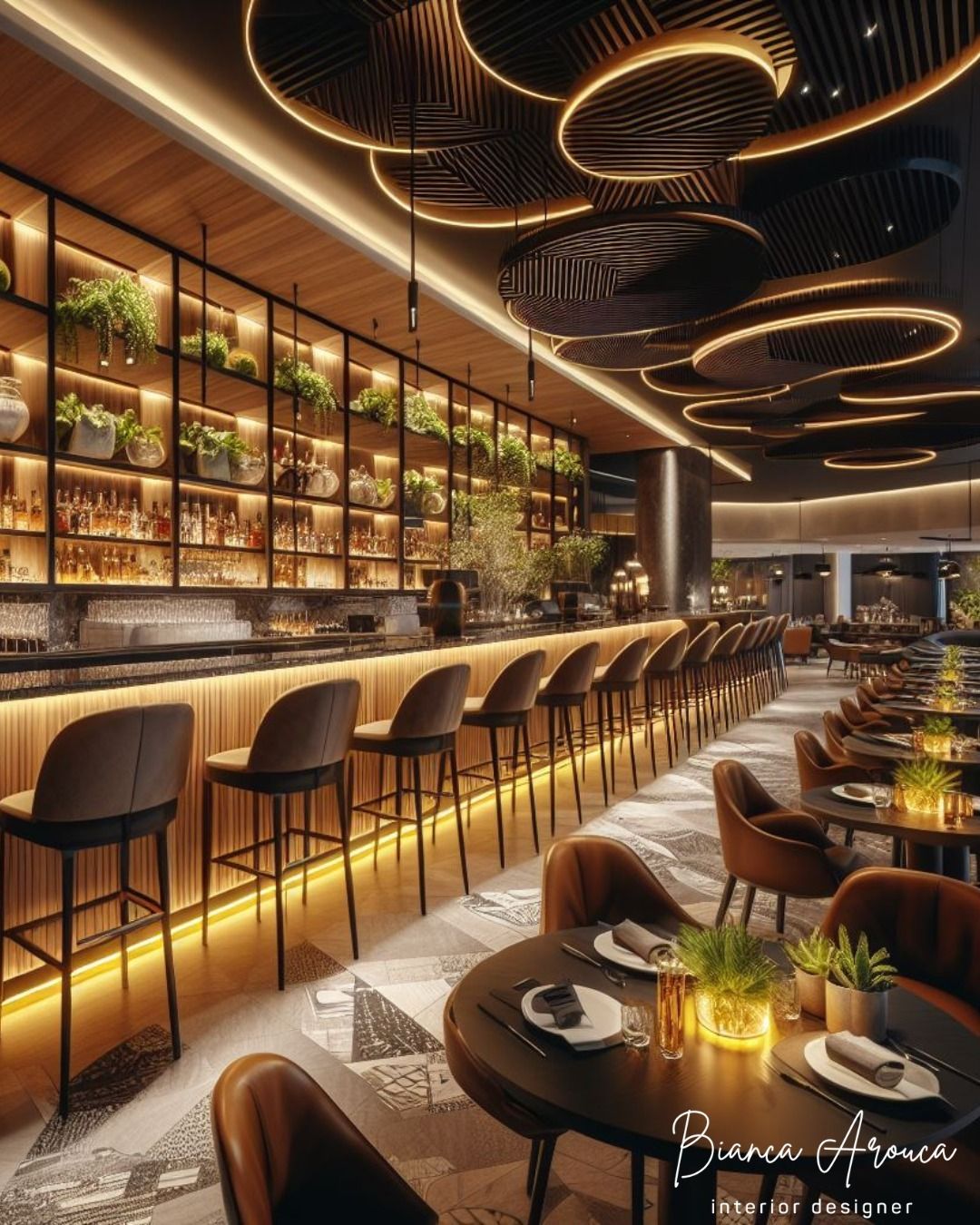 Commercial lighting project