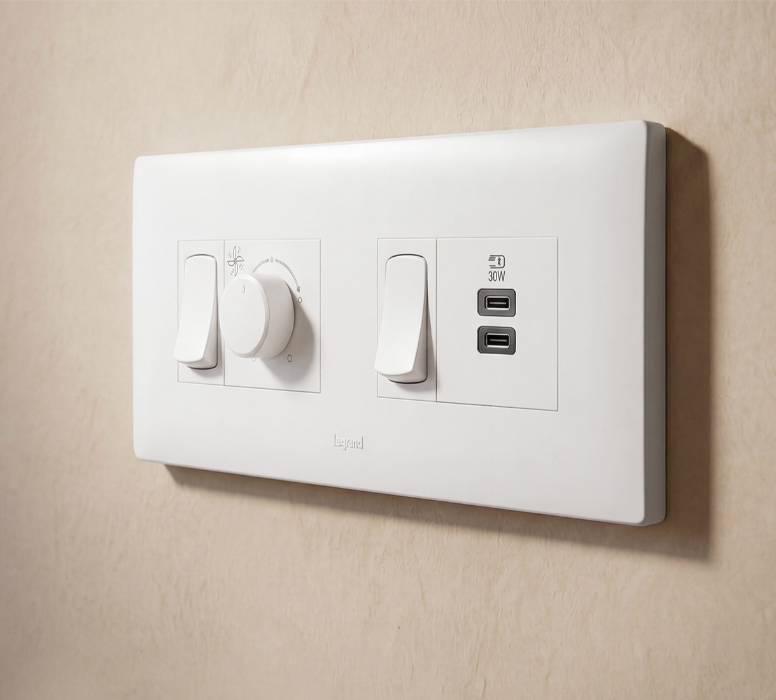 Legrand Mylinc modular switch set